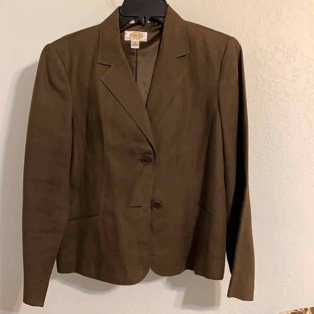 Talbots linen blazer